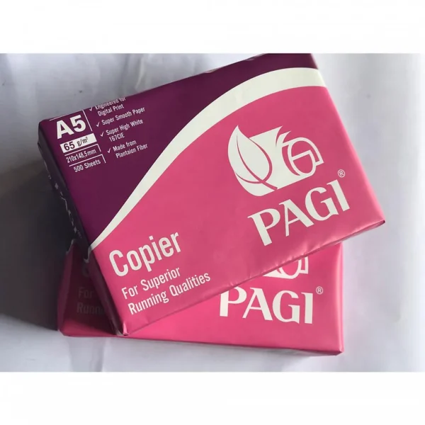 Ảnh Giấy A5 Pagi ĐL 65 vỏ hồng tím cho doanh nghiệp