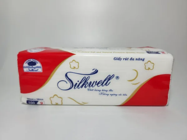 Giấy lau tay Silkwell (SĐ) - 70 gói/ bịch_3 Ảnh Giấy lau tay Silkwell (SĐ) - 70 gói/ bịch cho doanh nghiệp
