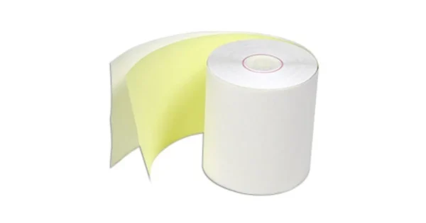 Giấy nhiệt Carbonless khổ 75mm x 2 liên (70mm) (65c/thung)_2 Ảnh Giấy nhiệt Carbonless khổ 75mm x 2 liên (70mm) (65c/thung)_2