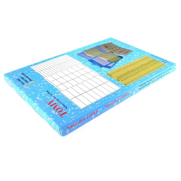 Ảnh Nhãn PC A4 Tomy 138 100 tem 4x1,4 cho doanh nghiệp