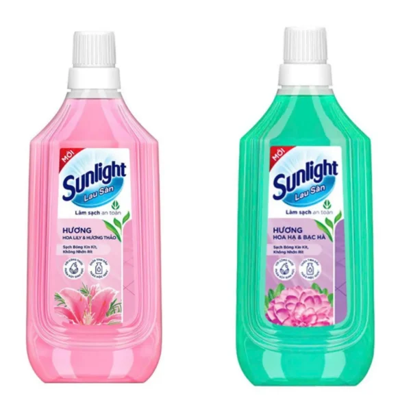 Nước lau sàn Sunlight 1kg (1 thùng = 12 chai)_2 Ảnh Nước lau sàn Sunlight 1kg (1 thùng = 12 chai)_2