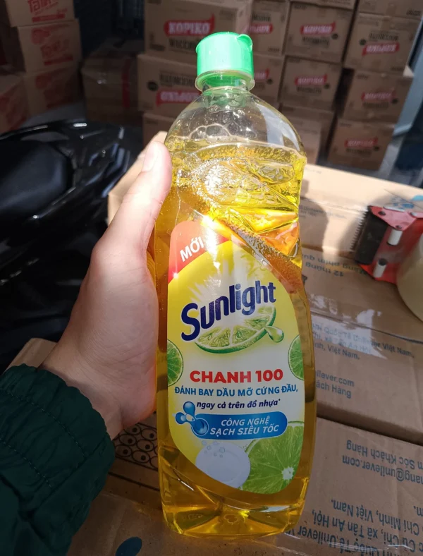 Nước rửa chén Sunlight 750ml (15c/thùng)_4 Ảnh Nước rửa chén Sunlight 750ml (15c/thùng)_4