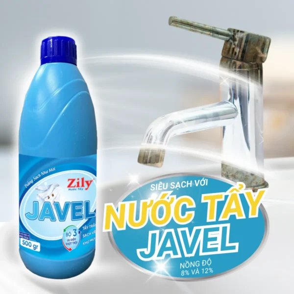 Nước tẩy Javen 500g_1 Ảnh Nước tẩy Javen 500g_1