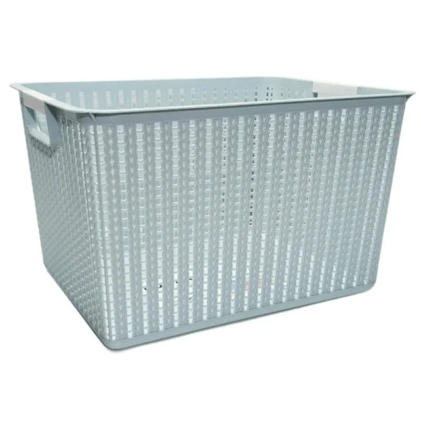 Ảnh Rổ nhựa chữ nhật 3415-2 (kt: 31x22x18)_3