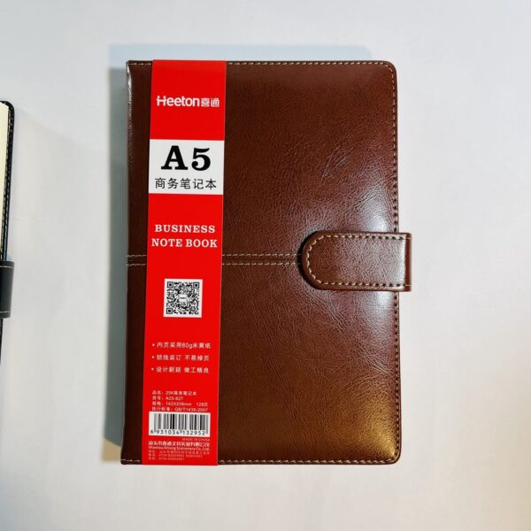 Ảnh Sổ còng da A5 cài khuy Heeton A25 - 823_4