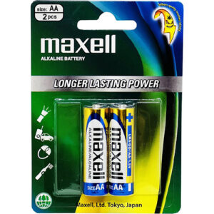 Pin 2A Maxell Alkaline LR6, 10 đôi/hộp