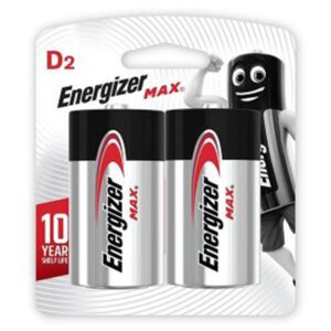 Pin đại D Energizer Max E95 BP2