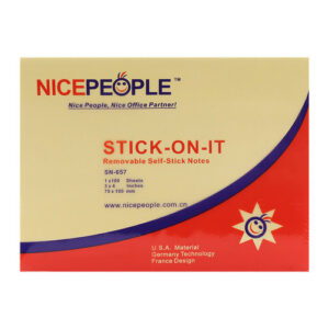 Giấy note vàng 3x4 Nice People