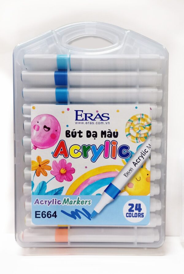 Bút dạ 24 màu Acrylic E664