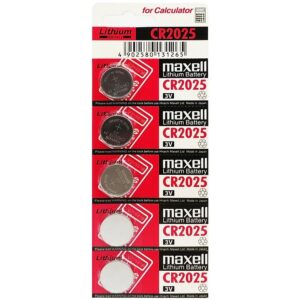 Pin cúc Maxell CR2025 (5 viên/vỉ)