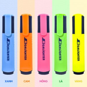 Bút dạ quang Thiên Long HL-012, hộp 10 chiếc