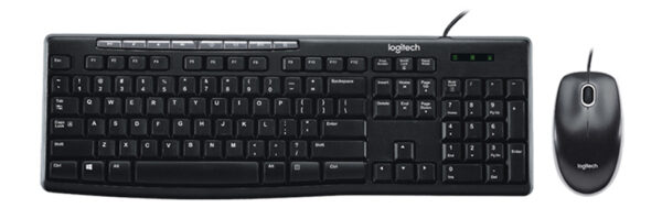Bộ bàn phím + chuột Logitech MK200 thiết bị văn phòng