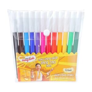 Bút dạ 12 màu Thiên Long FP-01, văn phòng phẩm tại Hà Nội