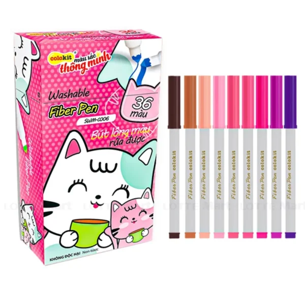 8935001861812.jpg.webp Bút lông màu rửa được Thiên Long SWM-C006 – Bút lông 36 màu tại Hà Nội