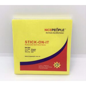 Giấy note vàng 3x3 Nice People màu vàng