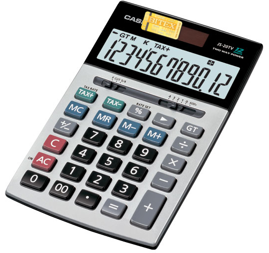 Máy tính Casio JS120 TV