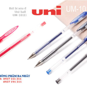 Bút bi xóa được Uni UM101 nét 0,5mm