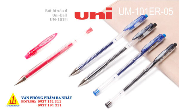 but-bi-xoa-duoc-uni-ball-um-101-er-05-4.jpg Bút bi xóa được Uni UM101 nét 0,5mm