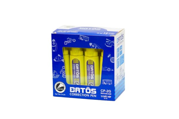 Bút xóa Batos CP-2G 12ml, mẫu sản phẩm tại Hà Nội