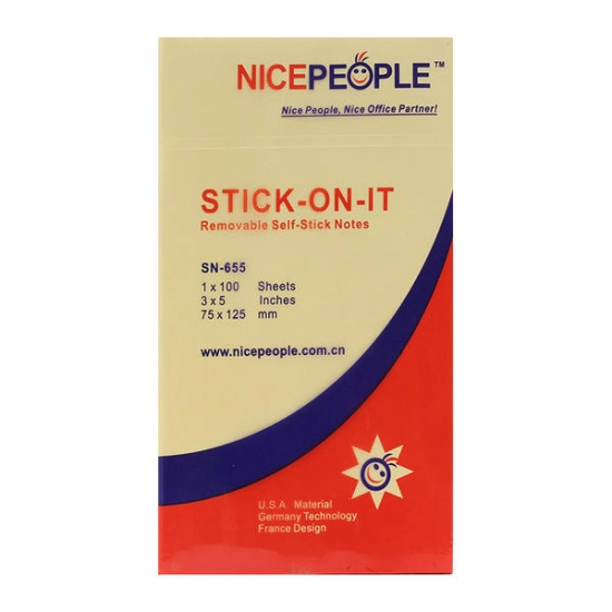 Giấy note vàng 3x5 Nice People