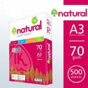 Giấy A3 Natural ĐL70 - 70gsm, 500 tờ, tại Hà Nội