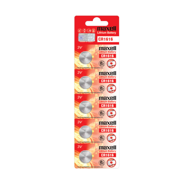 Pin Maxell CR1616 vỉ 5 viên