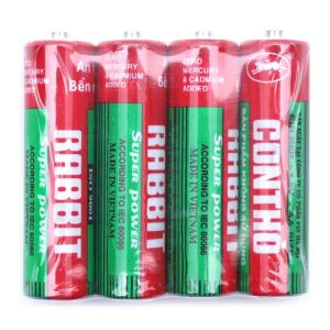 Pin 3A con thỏ, vỉ 2 đôi, pin văn phòng tại Hà Nội