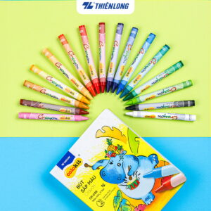 Bút sáp 16 màu Thiên Long CR-C08