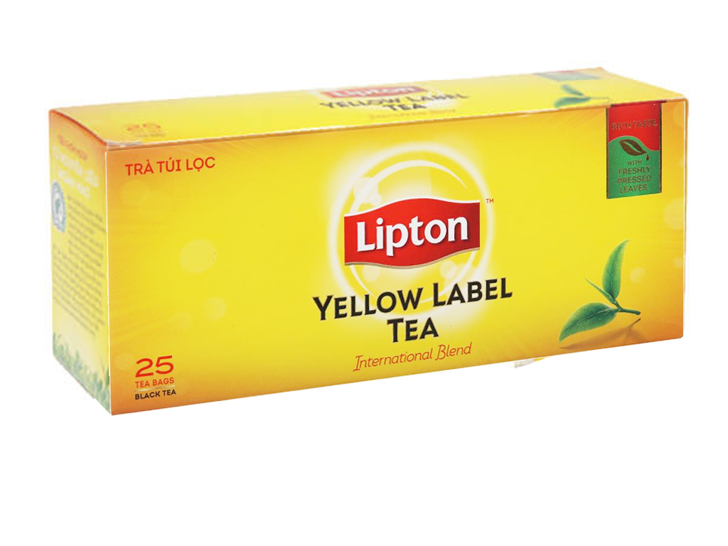Trà Lipton Yellow túi lọc 25 gói/túi