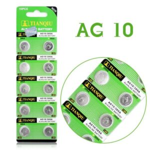 Pin cúc AG10 vỉ 10 viên