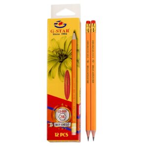 Bút chì Gstar 009 nét 2B hộp 12 chiếc