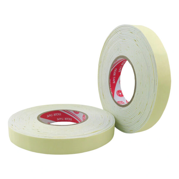 Băng dính xốp vàng 1,8cm 12 cuộn/cây