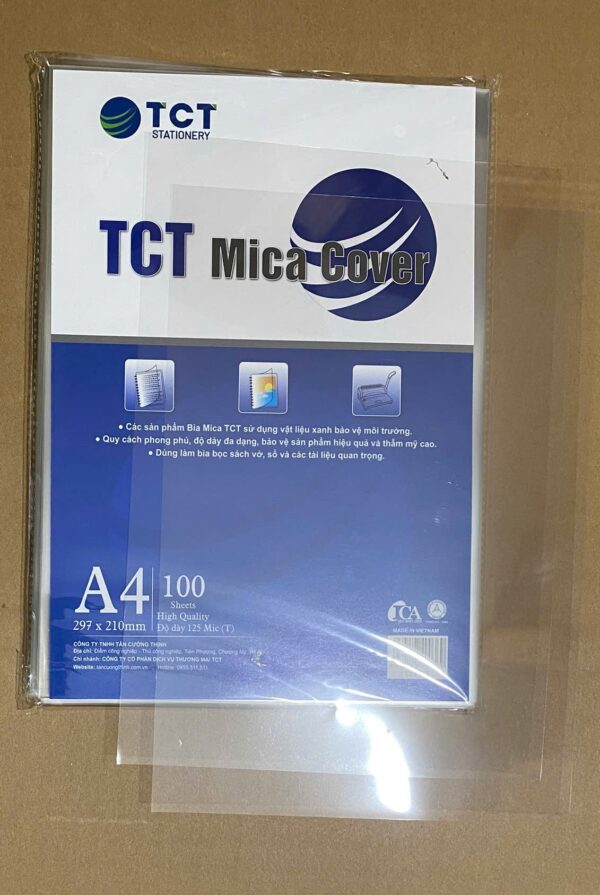 Bìa Mica A4 - trung