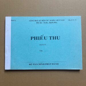Phiếu thu - đẹp
