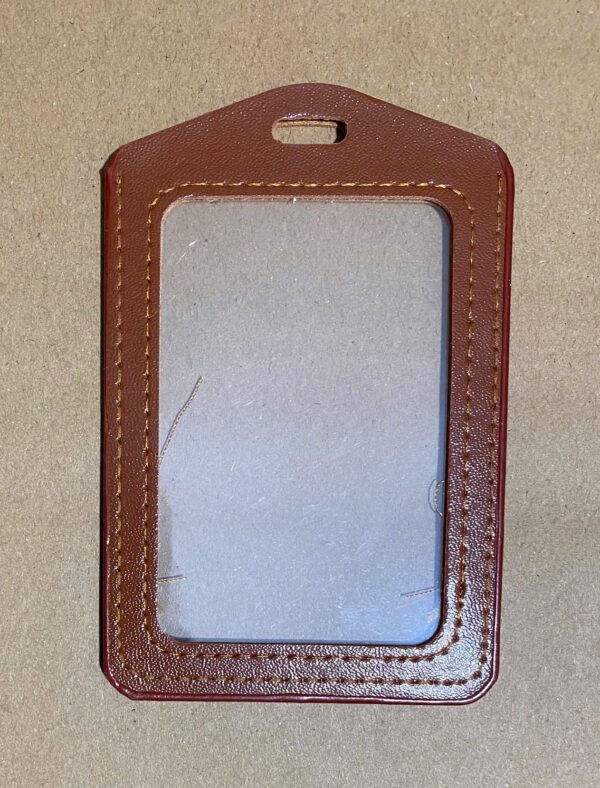 Thẻ da 2 mặt trong dọc