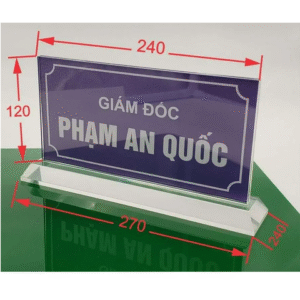 Bảng chức danh - 1
