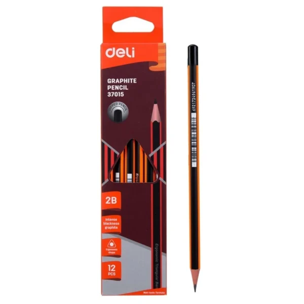 but-chi-deli-2b-9023701337015 Bút chì Deli 2B 902/37013/37015