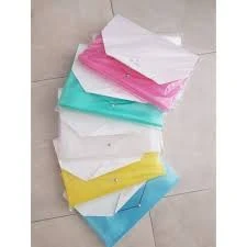 Cặp chun 12 ngăn nhựa trong nhiều mầu đẹp