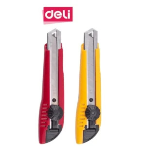 Dao trổ Deli 2043 to chốt khoá (kèm 2 lưỡi)