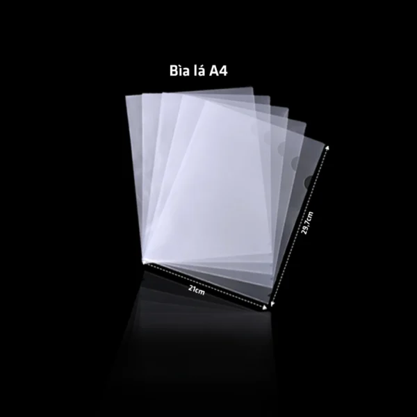 File Bìa nhựa F4 0,2mm E355 Plus khổ F(to)