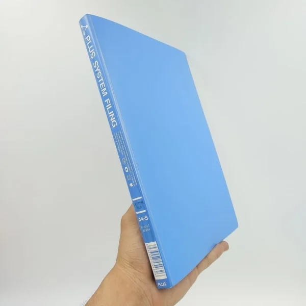 File kẹp tài liệu đục lỗ bằng nhựa Plus - Letter file