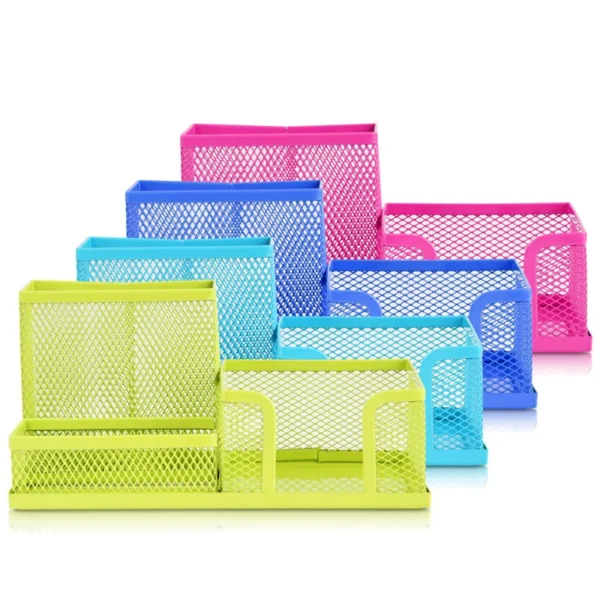 Giá cắm bút Deli kim loại ngăn 9154