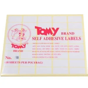 Giấy dính Tomy các cỡ (10tờ/tập)