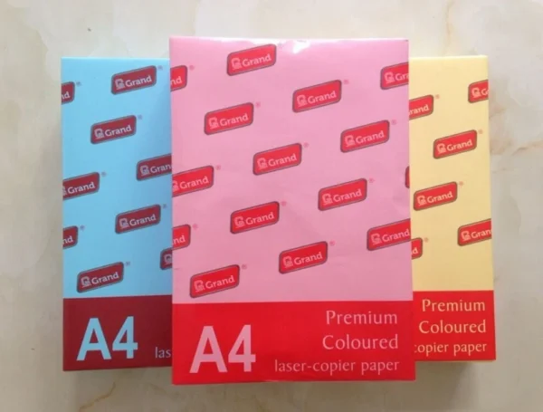 Giấy photo mầu A4 Indo Pgrand