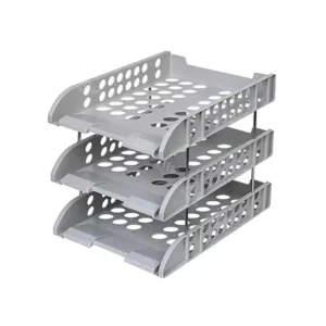 Khay tài liệu nhựa 3 tầng deli E9217-XA