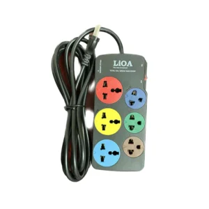 ổ cắm Lioa 6 ổ vuông- 3m