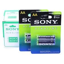 Pin tiểu AAA Maxcell/Sony vỉ 2 viên - Alkaline