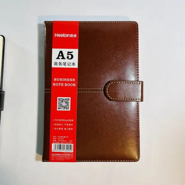 Sổ da A5 cài khuy Heeton A25827