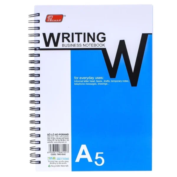 Sổ lò xo A5 100 trang