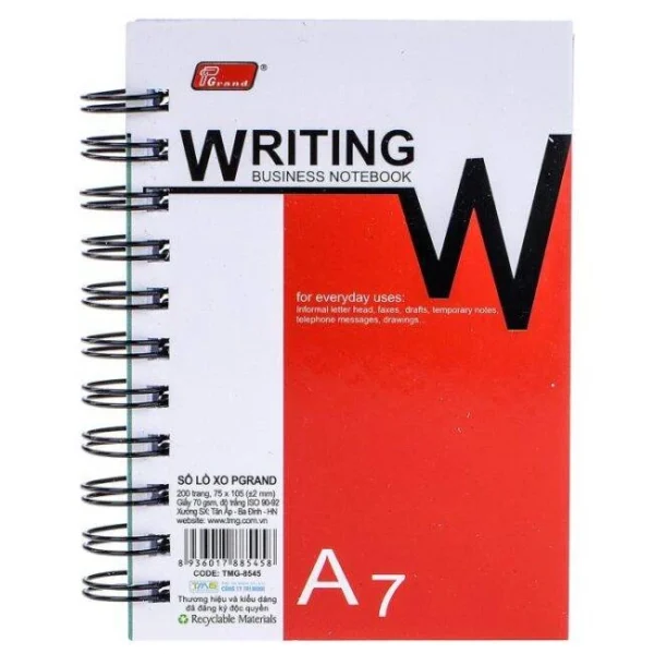 Sổ lò xo A5 200 trang